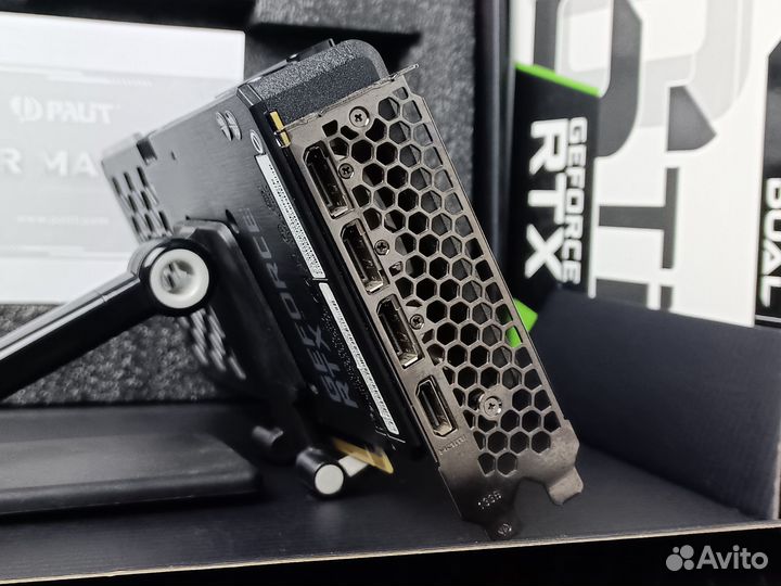 Видеокарта rtx 3060 ti palit dual / коробка