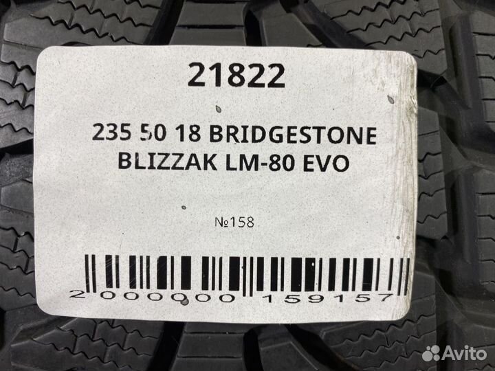 Bridgestone Blizzak LM-80 Evo 235/50 R18