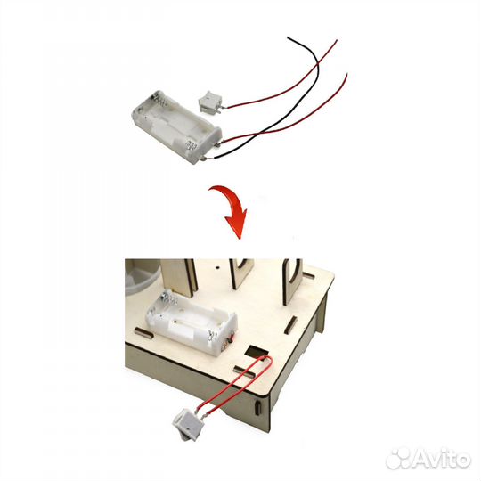 Деревянный конструктор для экспериментов новый