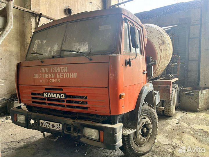 Автобетоносмеситель КамАЗ 55111, 2003