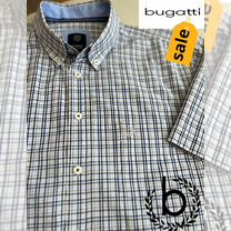 Bugatti рубашка оригинал M (48-50)