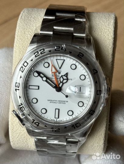 Rolex Explorer 2 white dial