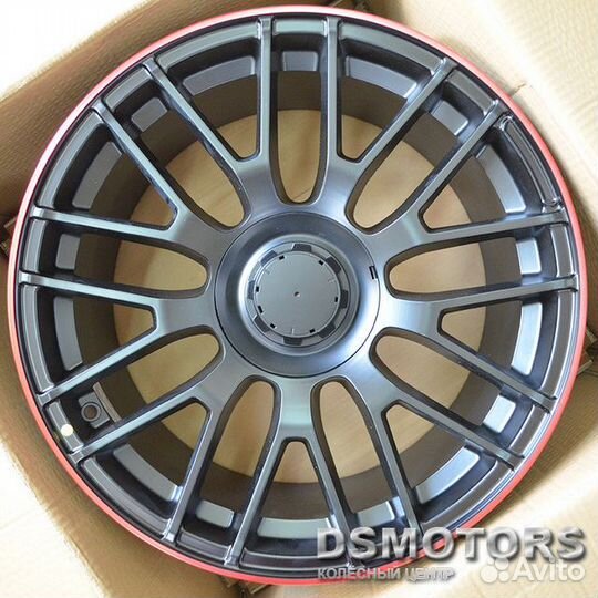 Диски SL519 8/18 5x112 ET45 d66.45 matte RED black