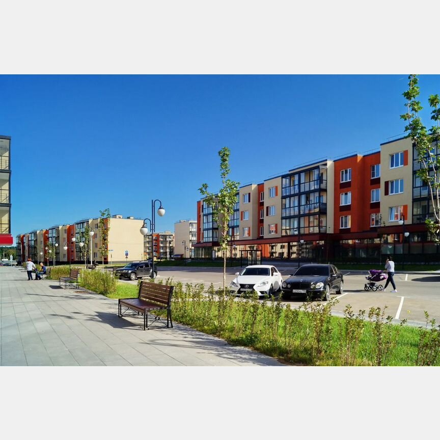 1-к. квартира, 41,1 м², 2/4 эт.