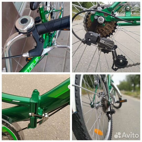 Велосипед stels Pilot 750 зеленый