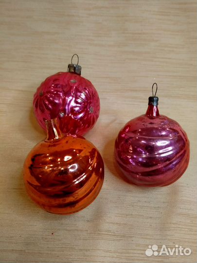 Ёлочные игрушки СССР