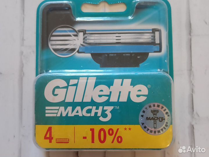 Gillette mach 3 кассеты