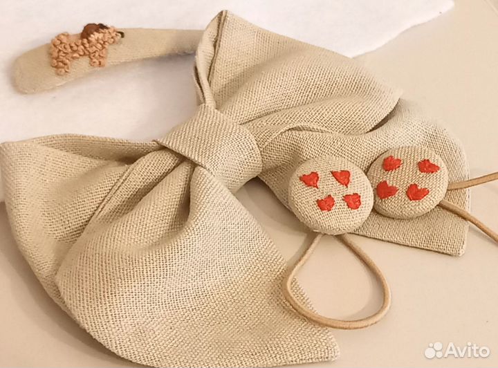 Резинки с вышивкой