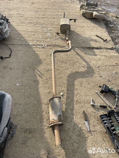 Глушитель peugeot partner 2