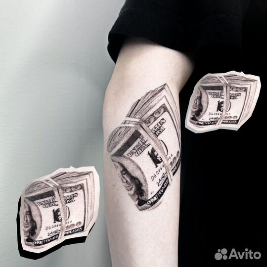 Татуировка в студии