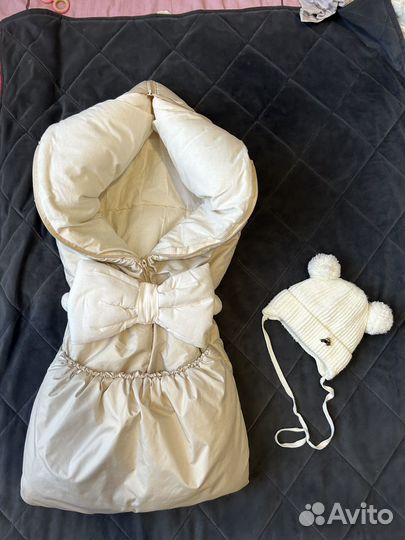 Конверт одеяло на выписку, трансформер