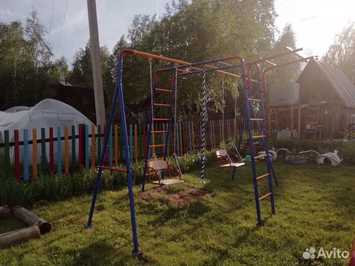 Детская площадка «Уличный с двумя качелями» Россия