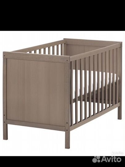 Детская кроватка IKEA сундвик