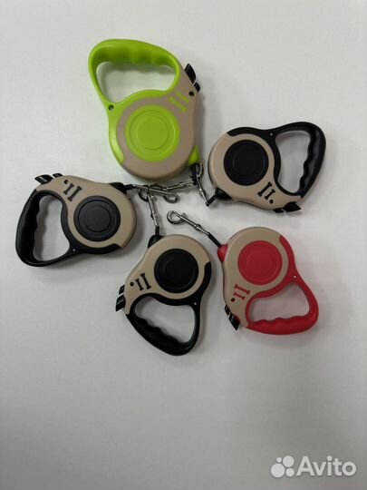 Поводок рулетка для собак 3 и 5м