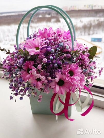 Цветы, композиции, гипсофила