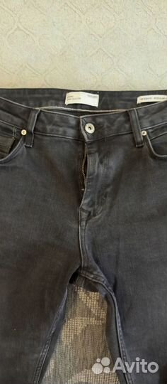 Джинсы черные 48-50 размера