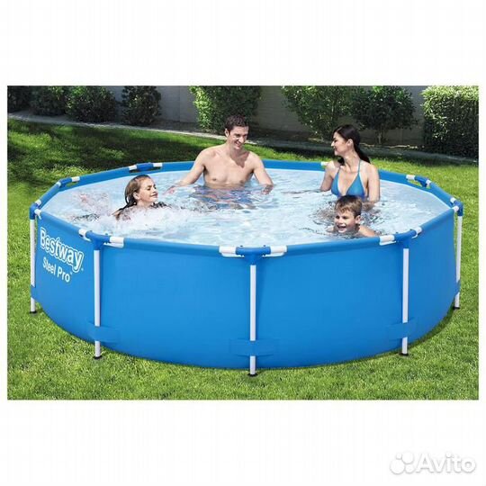 5614C Bestway Бассейн каркасный 244х76см с фильтро
