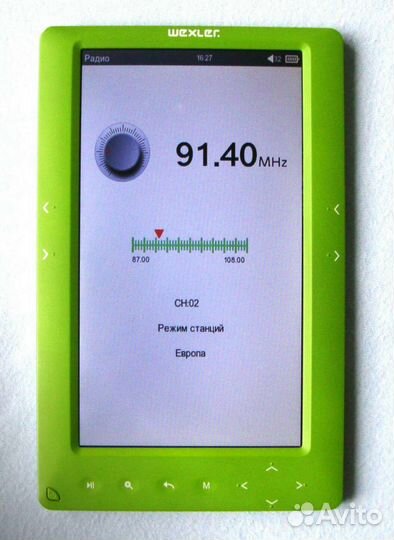 Планшет эл. книга Wexler book T7002 4Gb экран 7