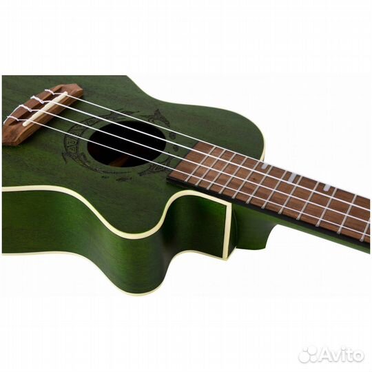 Укулеле Flight DUC380 CEQ jade