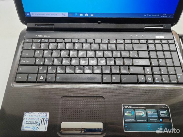 Ноутбук asus k50ij