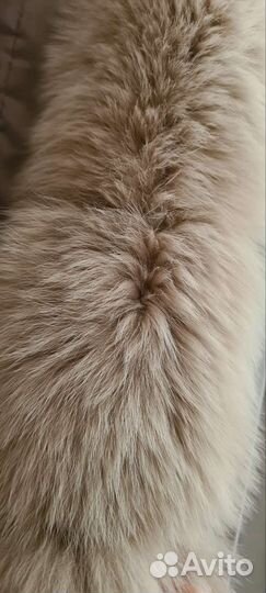 Парка женская с натуральным мехом