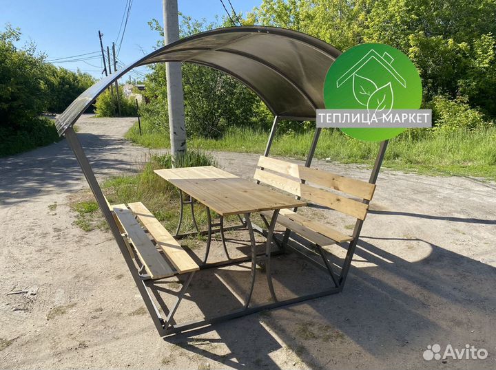 Беседка для сада из Поликарбоната