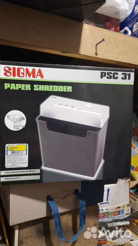 Шредер для бумаги sigma объявление продам