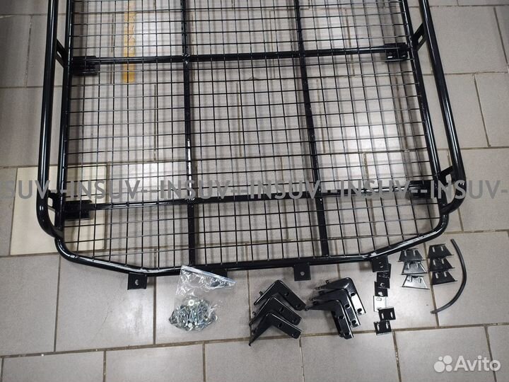 Экспедиционный багажник Нива 3d (сетка), под лодку
