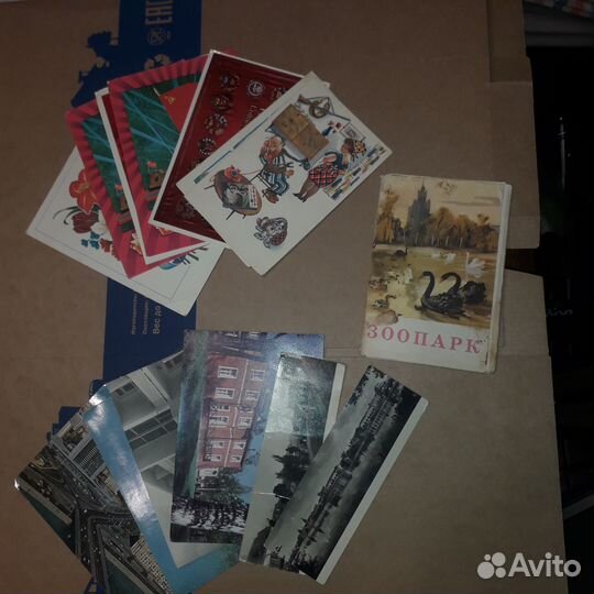Лот открыток СССР 1960х (45 шт.)
