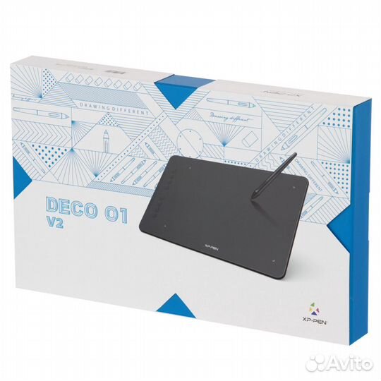 Графический планшет xp pen deco 01 v2