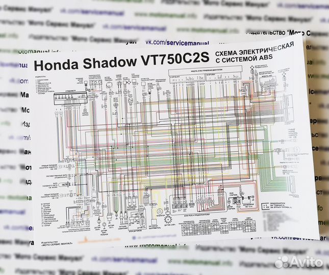 Honda VT750С2 Shadow инжектор мануал на русском