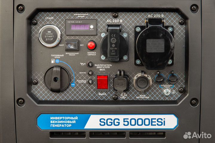 Генератор бензиновый инверторный TSS SGG 5000Esi