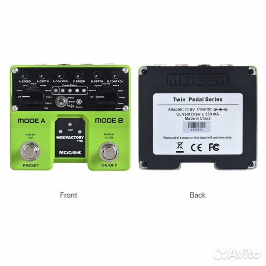 Гитарная педаль Mooer Mod Factory Pro Dual Modules