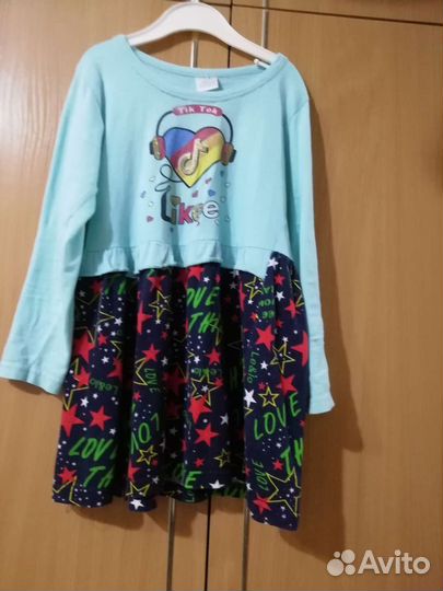 Детские вещи пакетом для девочки 110 116