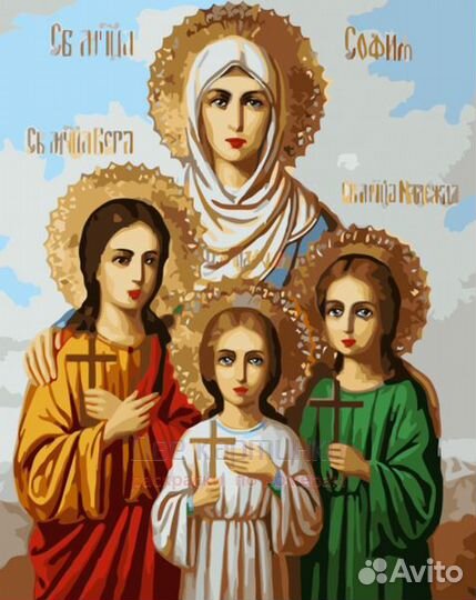 Картина по номерам 40x50 Святая София