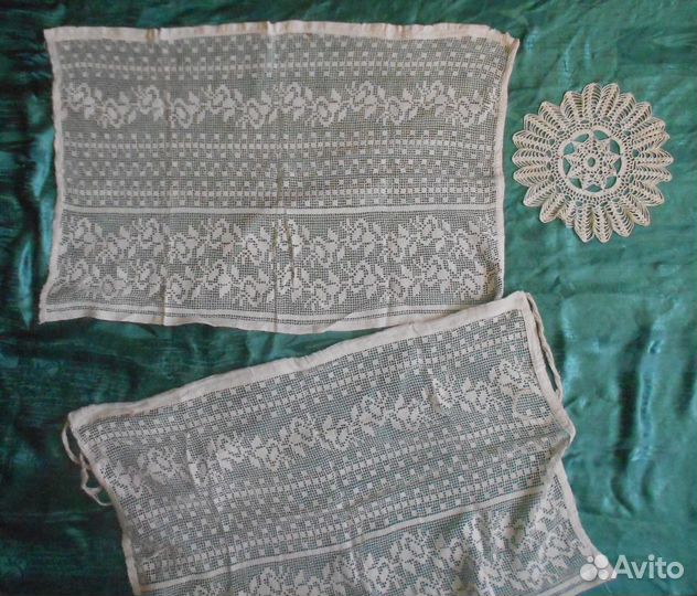 Занавески, салфетки и другое. СССР