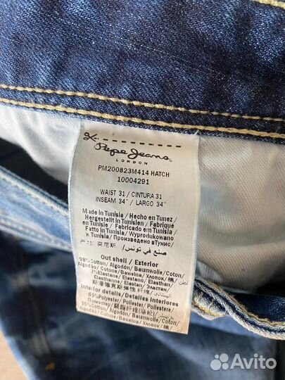 Джинсы pepe jeans 31