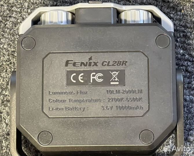 Флудерный фонарь-павербанк Fenix CL28R