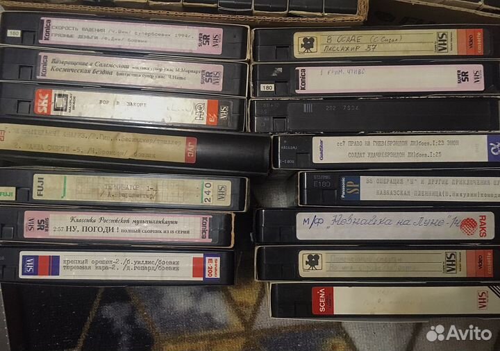 Видеокассеты vhs