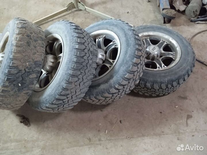 Грязевые колеса на ниву