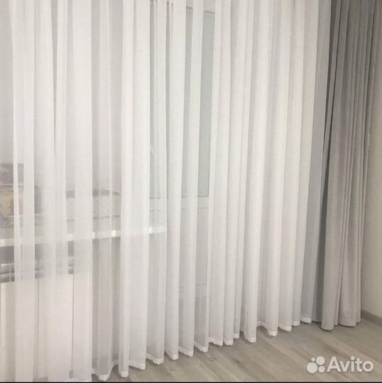 Шторы с тюлью