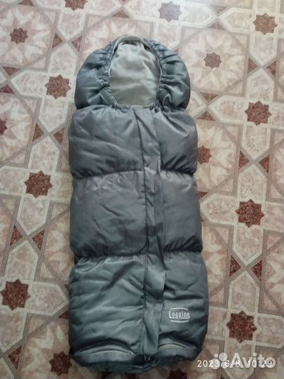 Зимний конверт в коляску