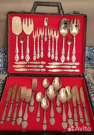 Набор столовых приборов на 6 персон 47шт