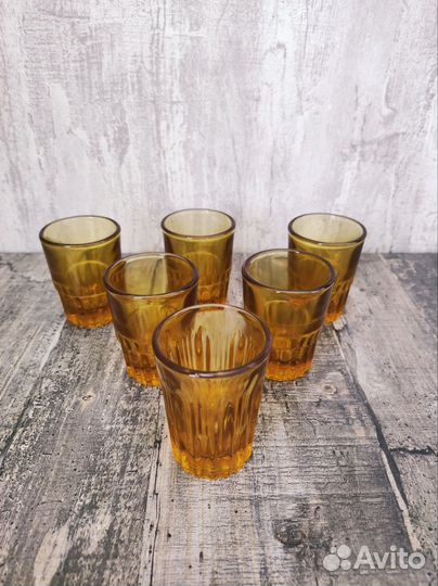 Рюмки цветное стекло СССР