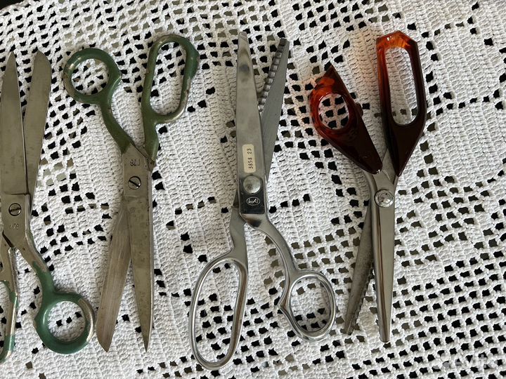 Ножницы портновские и кромочные СССР