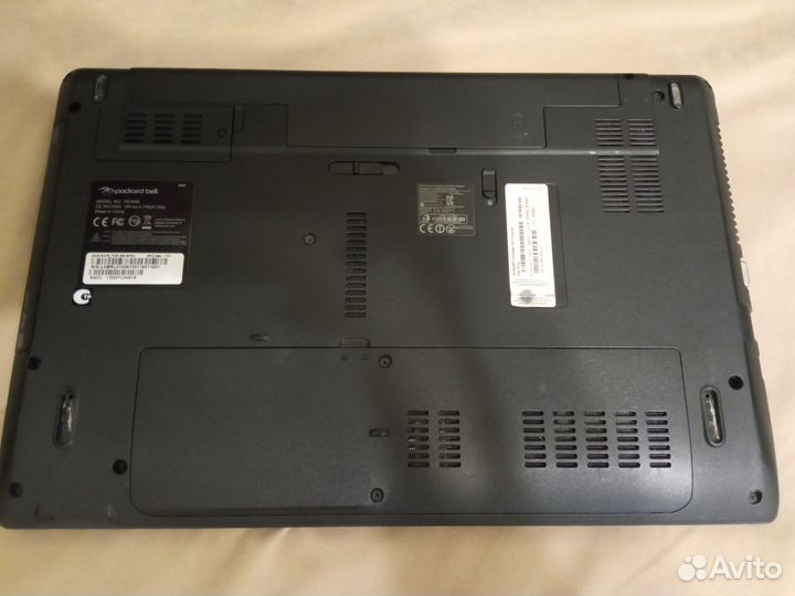 Ноутбук packard bell pew 96