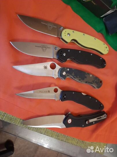 Нож складной spyderco, rat 1 ontarlo