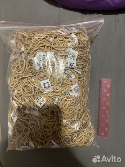 Резинки канцелярские