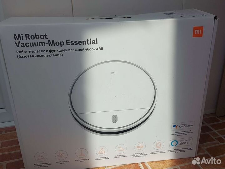 Новый Робот пылесос xiaomi vacuum-mop Essential