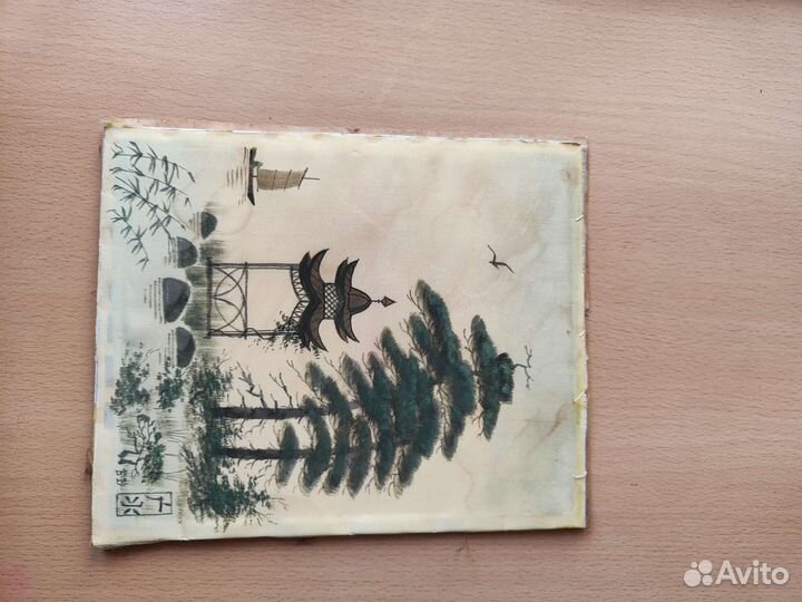 Настенное панно соломка